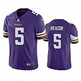 Nike Men & Women & Youth Minnesota Vikings #5 Jalen Reagor Purple Vapor Untouchable Stitched Jersey,baseball caps,new era cap wholesale,wholesale hats